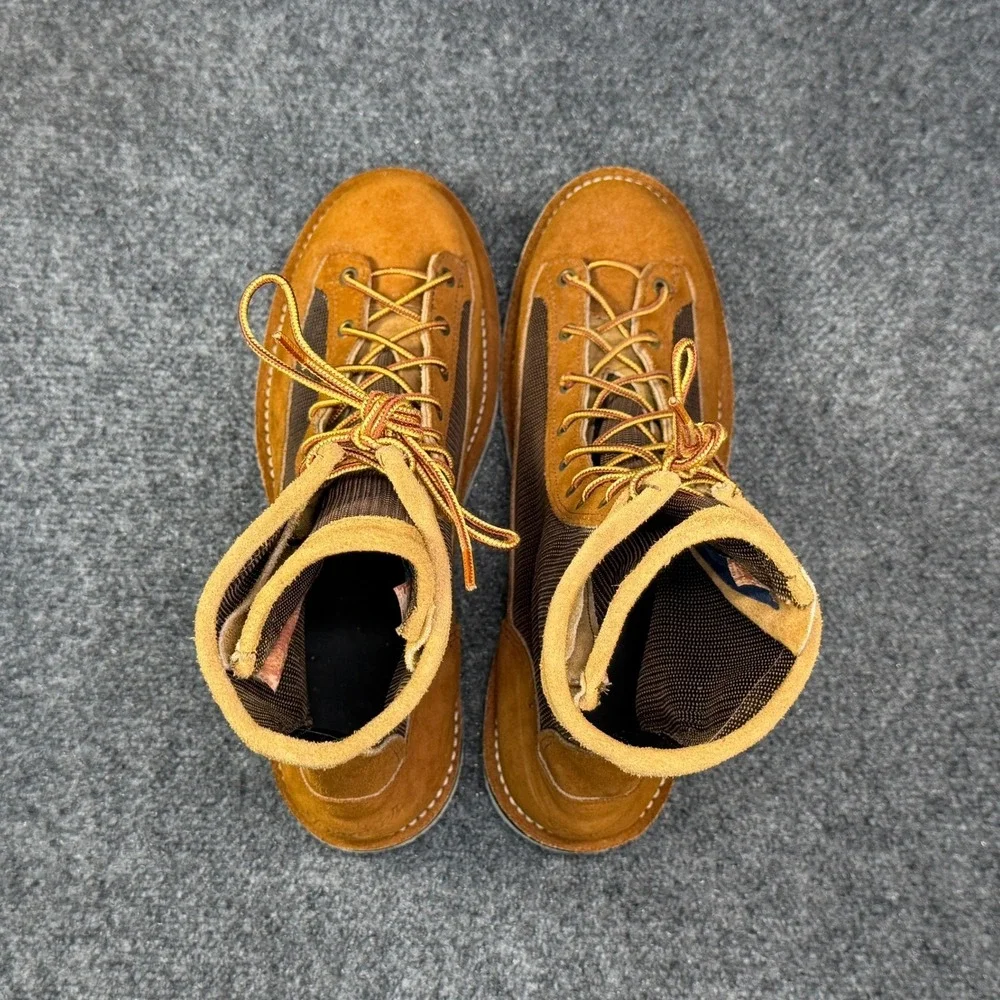 Danner River Gripper Boots Mens 10D Brown Suede Felt Sole Fly Fishing Wading USA